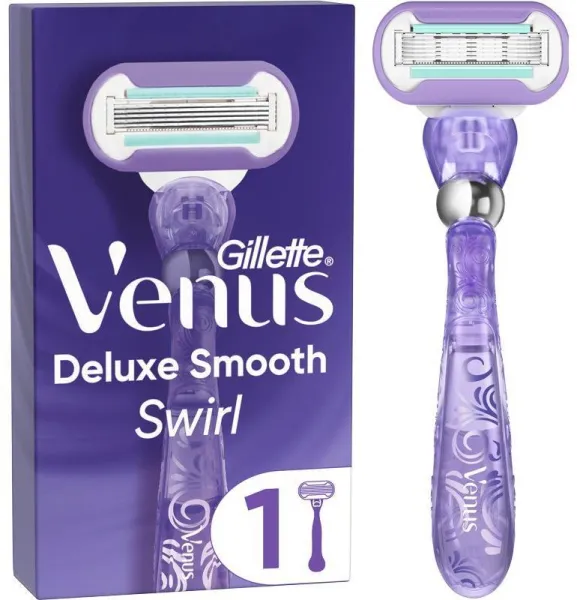 Gillette Venus Deluxe Smooth Swirl -käsikäyttöinen höylä