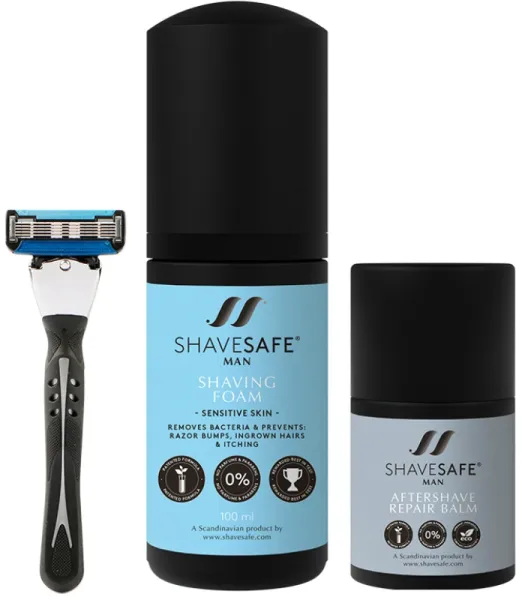 ShaveSafe Man Kit - Herkälle iholle