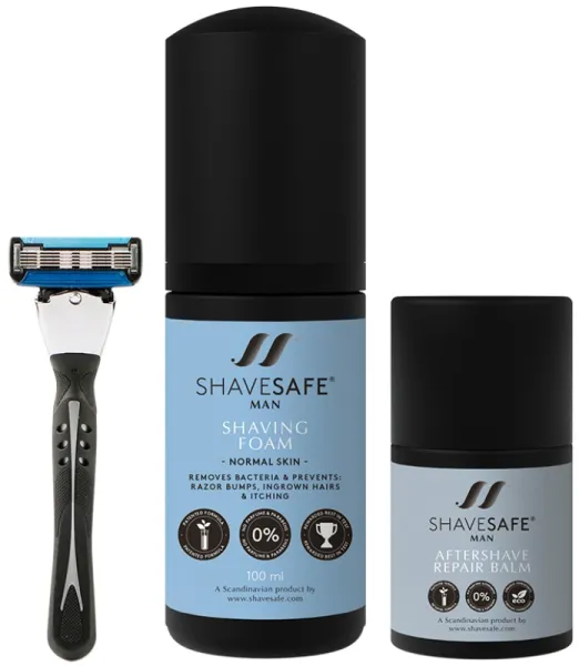 ShaveSafe Man Kit - Normaali Iho