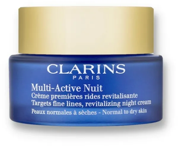 Clarins - Multi Active Yövoide Kuivalle Iholle - 50 ml